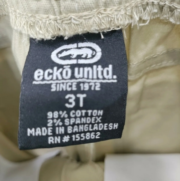 🆕️Ecko Unltd Boys 2pc Outfit Sz 3T Dark Gray, Red, Khaki, White NWT - Picture 8 of 10